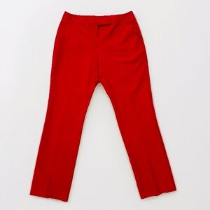Red Dress Pants Worthington Modern Fit Straight Leg Women’s Size 10